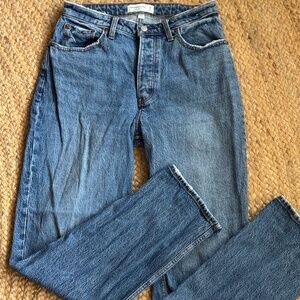 Abercrombie Jeans - Curve Love Jeans - Dad High Rise Jeans